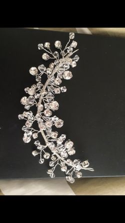 Wedding hair band Swarovski
