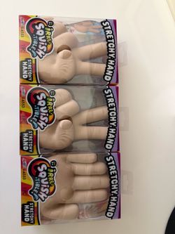 brand new hand squishies