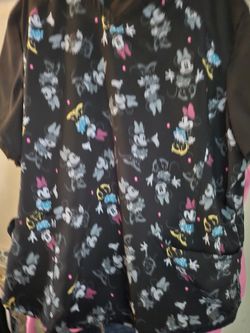 Disney & Peanuts Scrub Tops