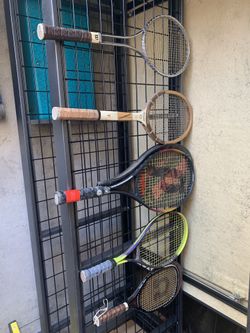 Prince, Wilson, Omega Tennis Rackets