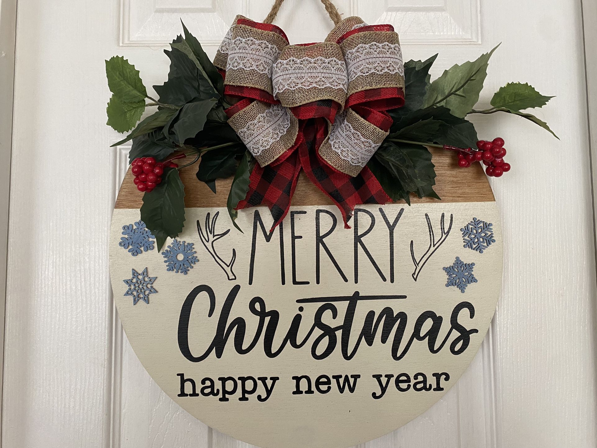 Christmas Door Hangers 🌲