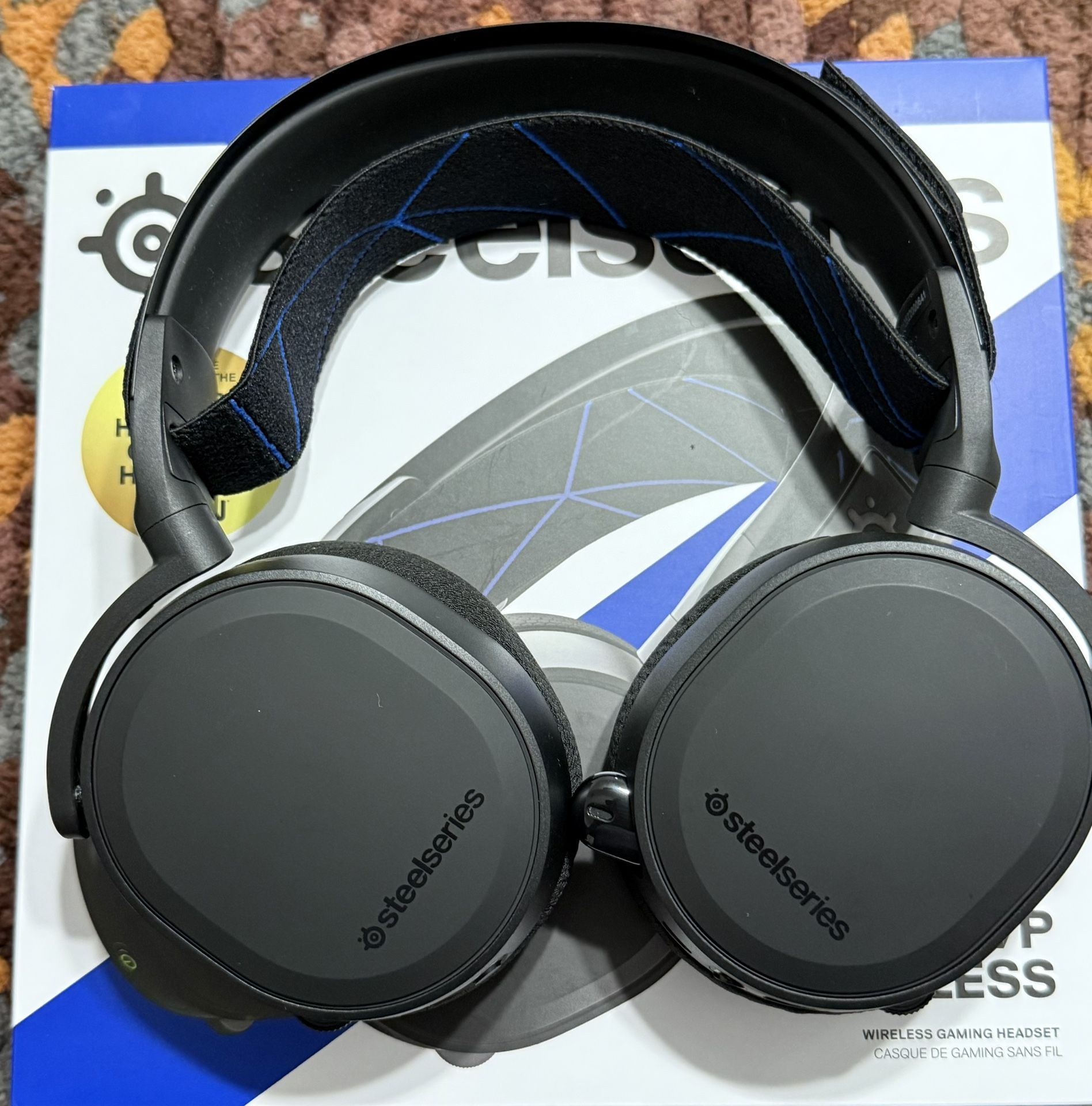 PS5 Edition Steel series 7p Wireless Headset