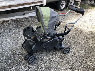 2 Seater Sit N Stand stroller