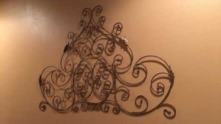 Large iron plaque