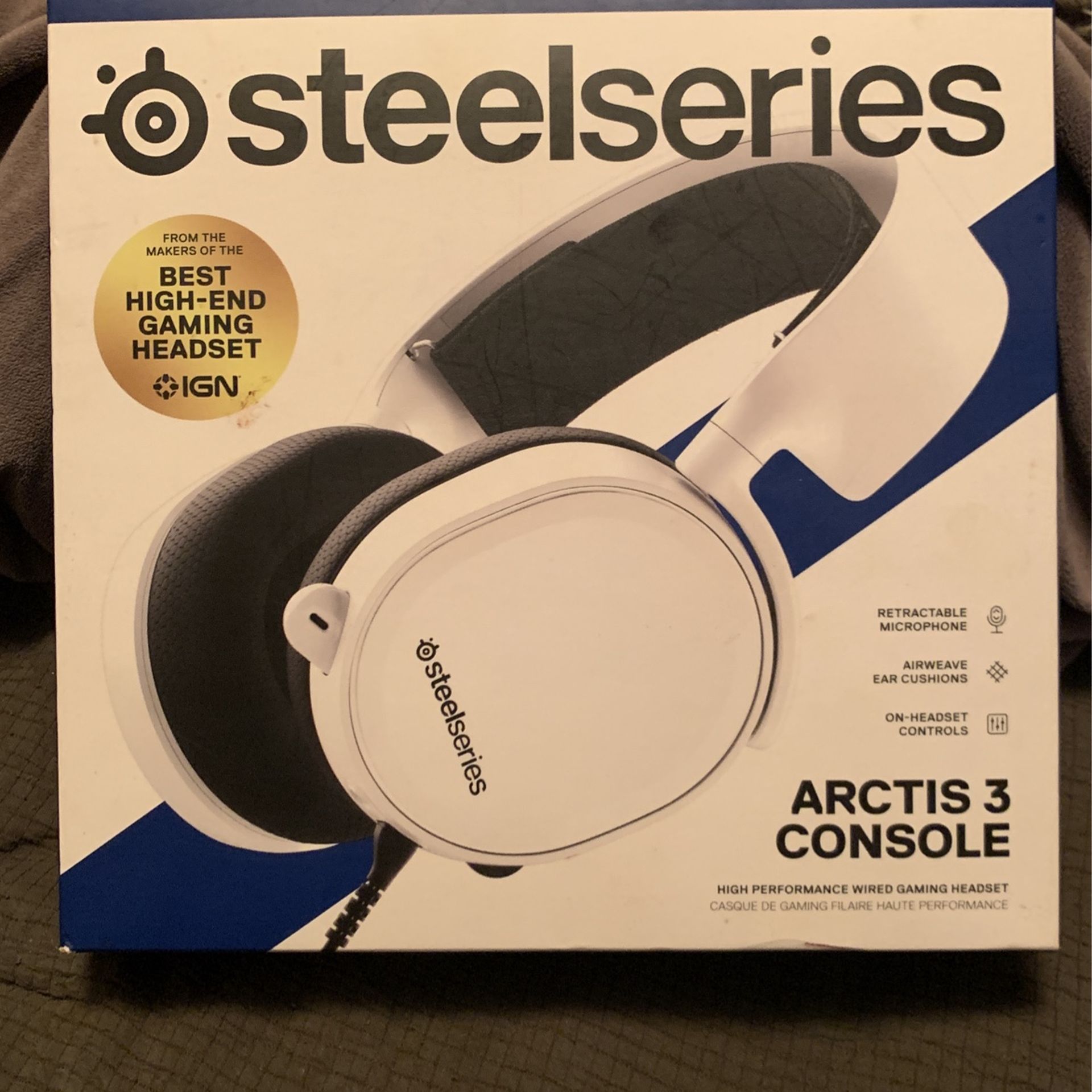 White Color Headset