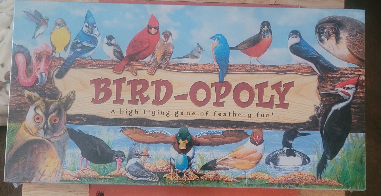 BIRD-OPOLY BOARD GAME (SEE OTHER POSTS)