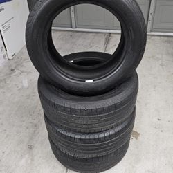 Set Of 4 205/55R16 Michelin Tires