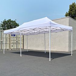 Brand New $185 Heavy Duty 10x20 FT Ez Pop Up Canopy Outdoor Party Tent Instant Shades w/ Carry Bag