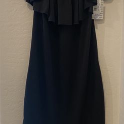 LulaRoe Women Cici Dress Black XL