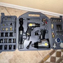 **NEW**50 pc air tool kit  ***Air impact wrench, ratchet, air hammer and accessories set 