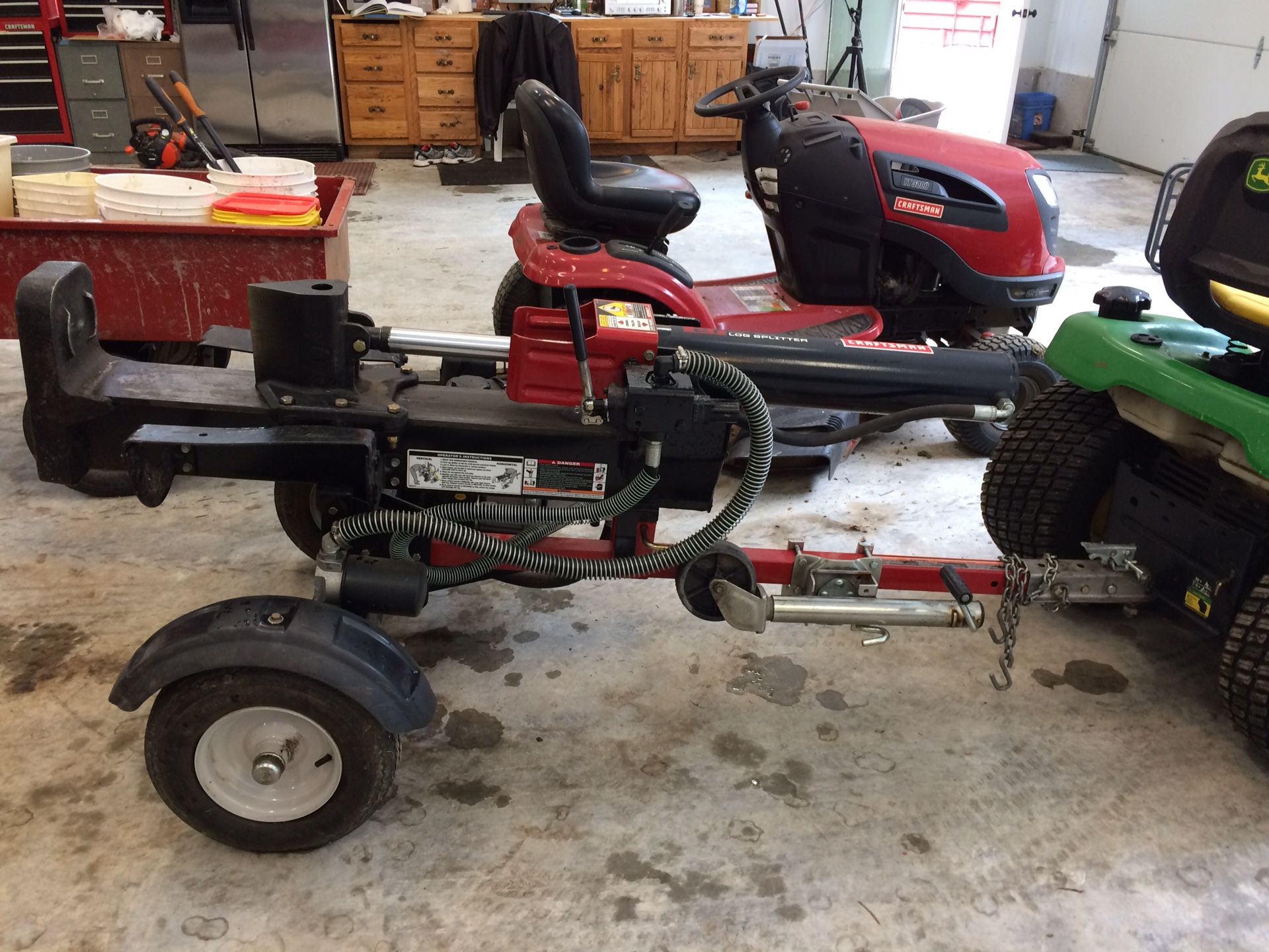 Craftsman 27 ton log splitter for Sale in Snohomish, WA OfferUp