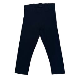 Old Navy Womens M Capri Legging Pants Black Cotton Spandex