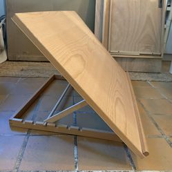 Wood Drawing Easels Desk Table