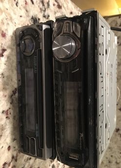 1, pioneer , and a kenwood C D player