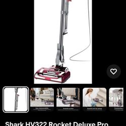 Shark Rocket Deluxe Pro Vacuum Cleaner(WORKING