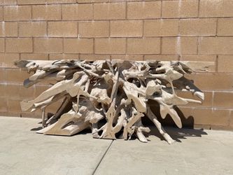 Teak Root Table