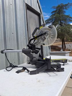 Ryobi 15 Amp 10 in. Corded Sliding Compound Miter Saw