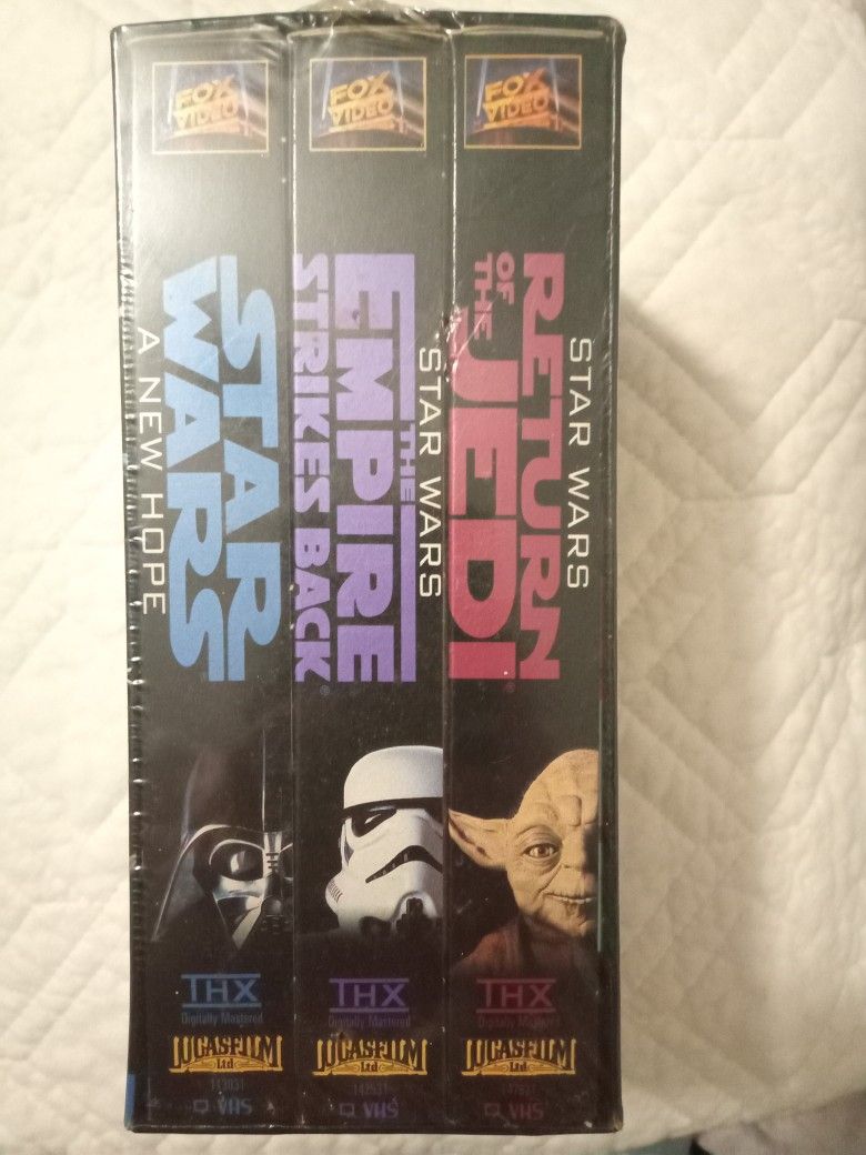Star Wars Trilogy Giftpack (VHS, 1995) Factory Sealed Super Rare!!