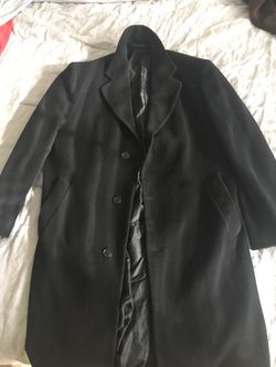Men’s Black Suite Coat - Andrew Fezza - Size 42-44R