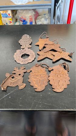 Rustic Christmas ornaments