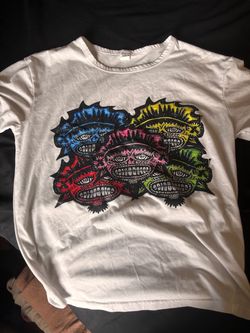 White Graphic Print T-Shirt