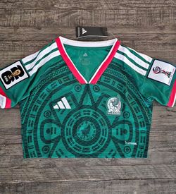 Mexico crop top jerseys