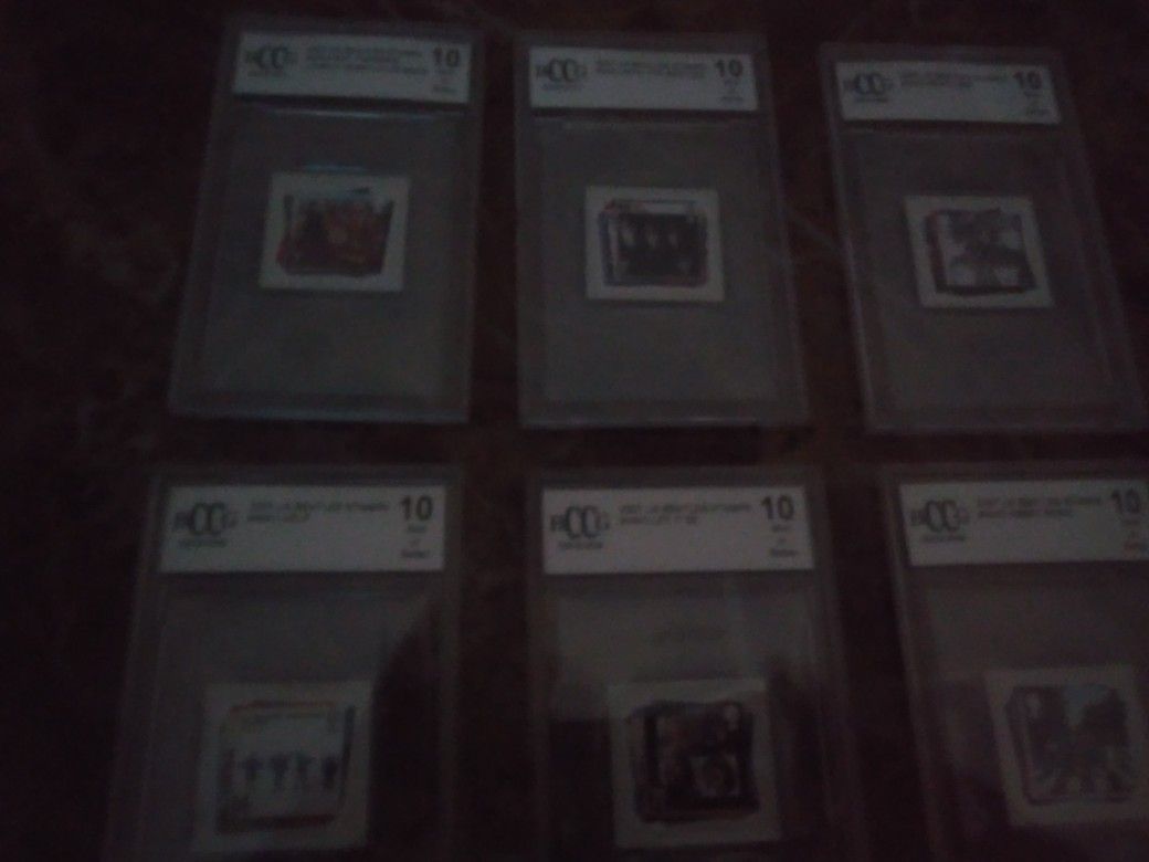 6 Different Stamps From The Beatles