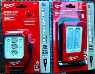 Milwaukee Rechargeable LED Task Lights 2-Pack