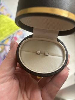 14K Diamond Earrings