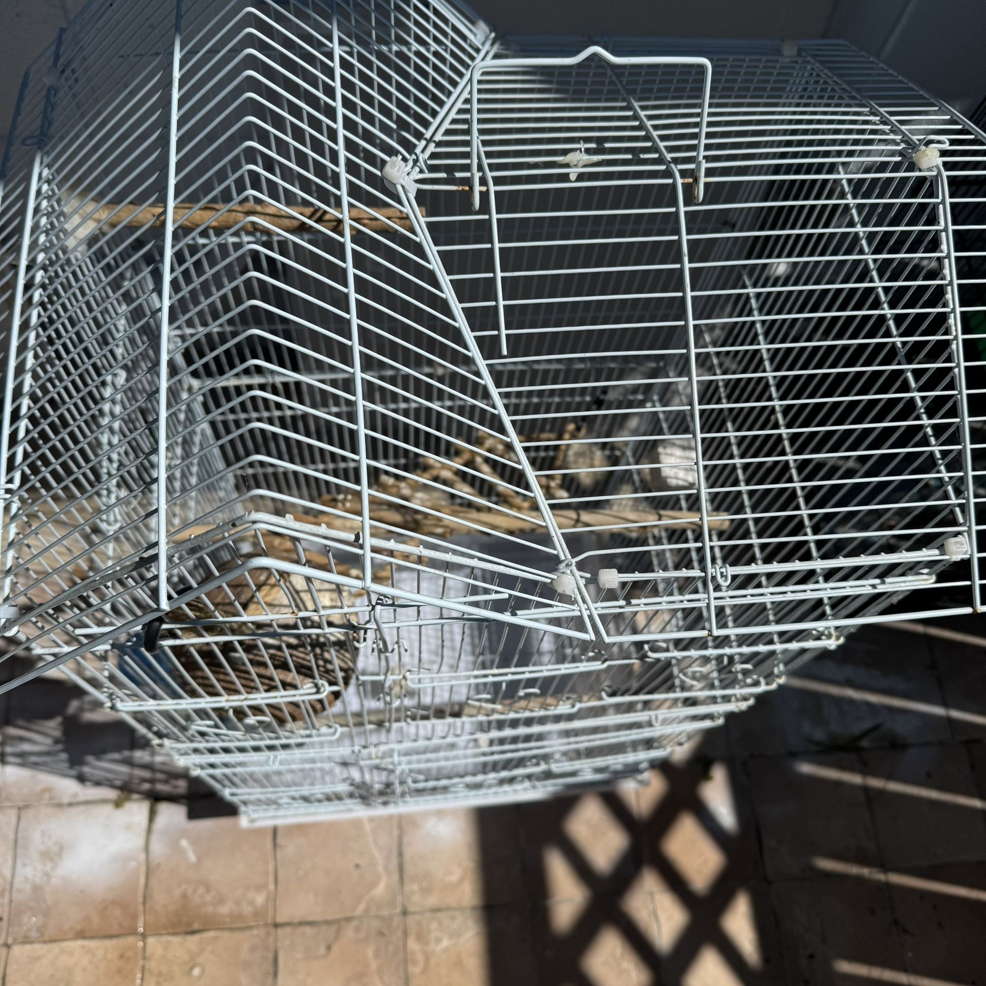 Beautiful White Bird Cage 