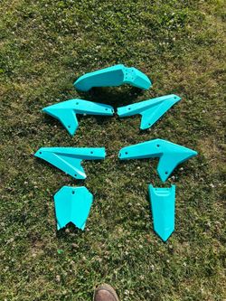 Mint color ETM RTR plastics