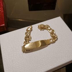Men's Gold Plated Bracelet 