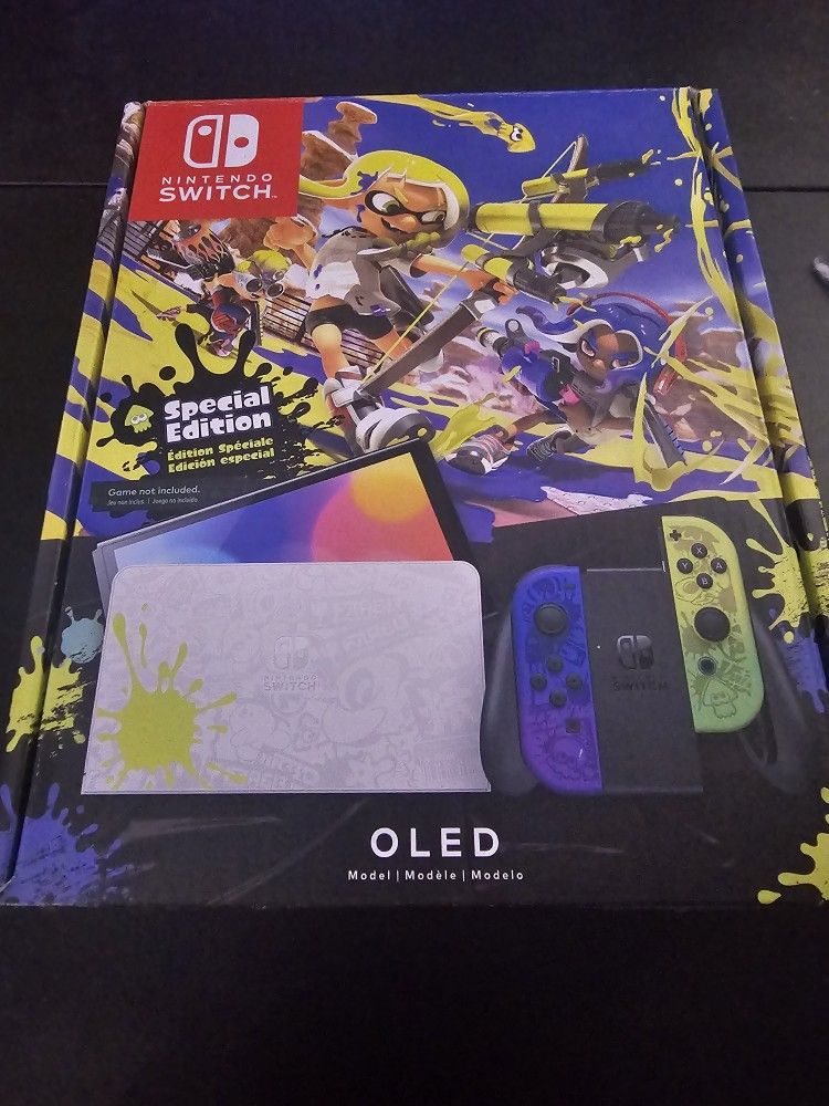 Switch Splatoon 3 OLED (Like new, in original box)