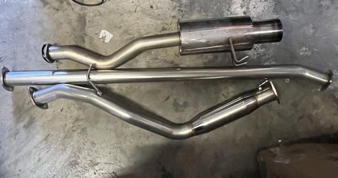 LA Zona Auto Parts 2006 to 2011 Honda Civic Exhaust Systems Moffle Horse Power Escape Horse Power