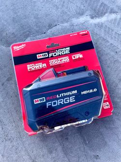 Milwaukee M18 18V Lithium-Ion REDLITHIUM FORGE HD 12.0 Ah Battery Pack  $169  New