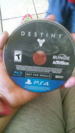 Destiny ps4 game