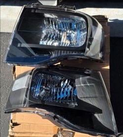 07-14 Ford Expedition Headlights Luces Micas Calaveras Faros Faroles Focos Headlamps