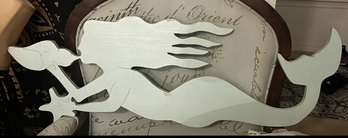 Wooden Mermaid