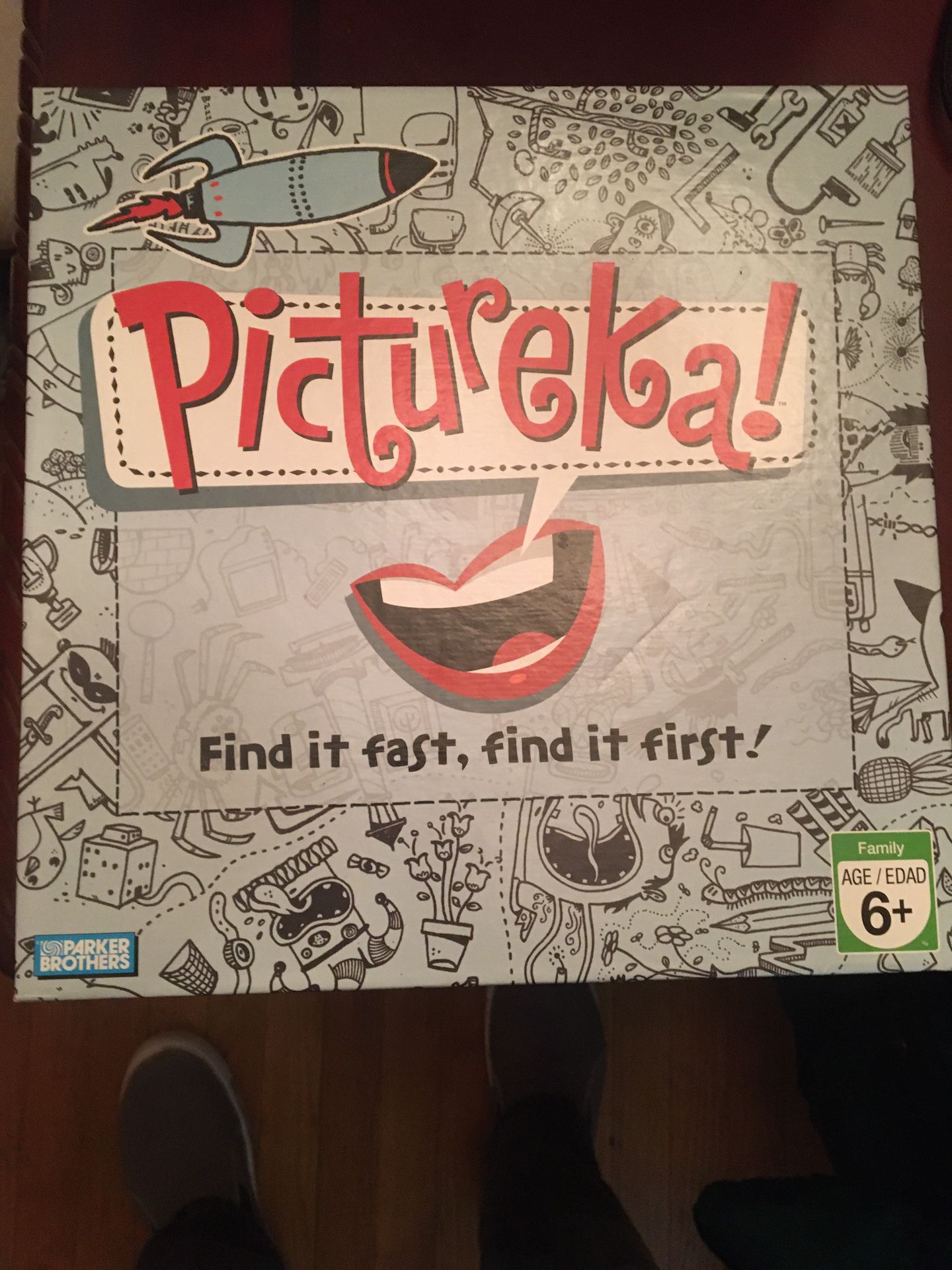 Parker brothers pictureka board game