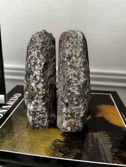 Natural Stone Bookend Set