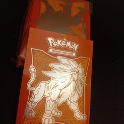 Pokemon Trading Cards Protectors Lot Of 65