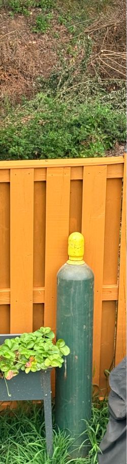 Large welding cylinder with safety cap