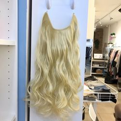 22” Fish line band halo hair extensions