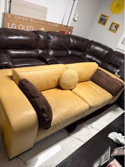 Premium leather sofas