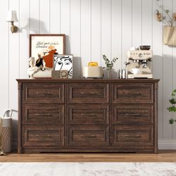 Memorial Day Sale 🔥🔥New Large 9 Drawer Dresser (No Hardware) 
