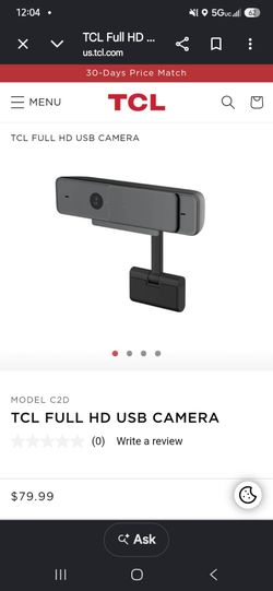 MODEL C2D

TCL Full HD USB Camera