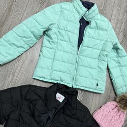 Girls Jackets Size 7,8 In Perfect Condition 