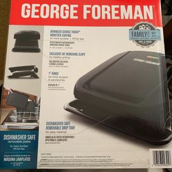 NEW in BOX GEORGE FOREMAN GRILL.  
