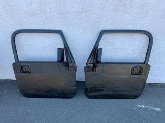 tj jeep wrangler  full hard doors
