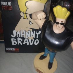 johhny bravo bobblehead and dvd
